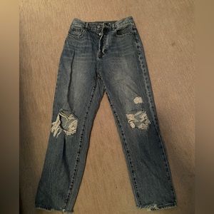 Pacsun high rise straight jeans